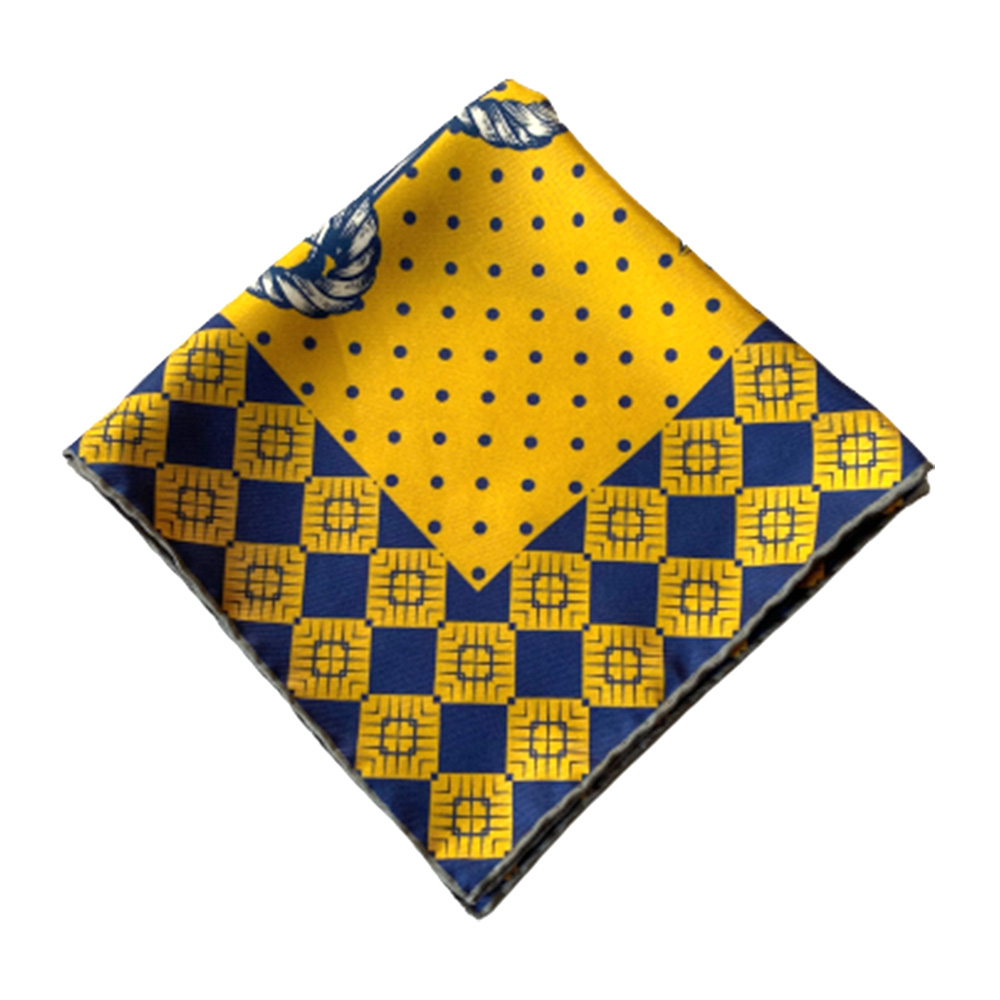 ANCHOR AWEIGH POCKET SQUARE OM 3