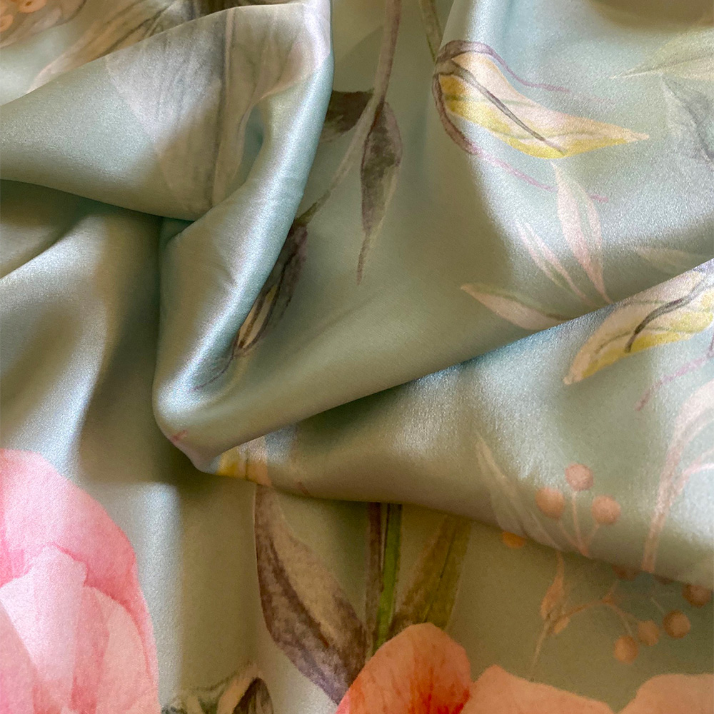 PINK PEONIES SCARF OM 7