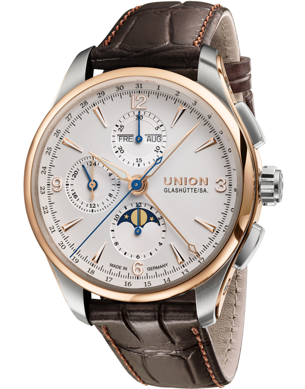 Ceas Union Glashütte Belisar Chronograph Moon Phase