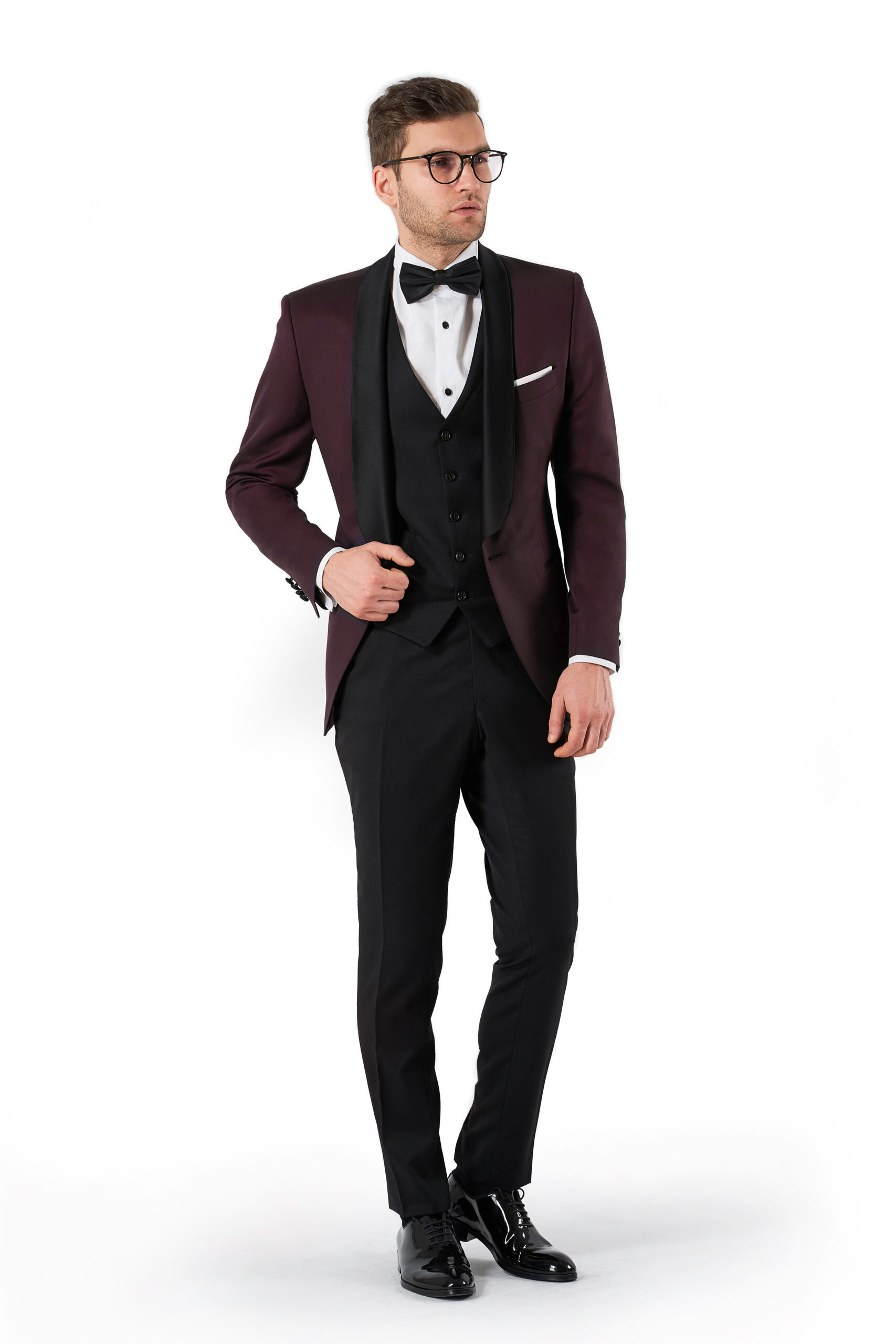 Costum de ceremonie “The Regent” – Bordeaux-Vișiniu