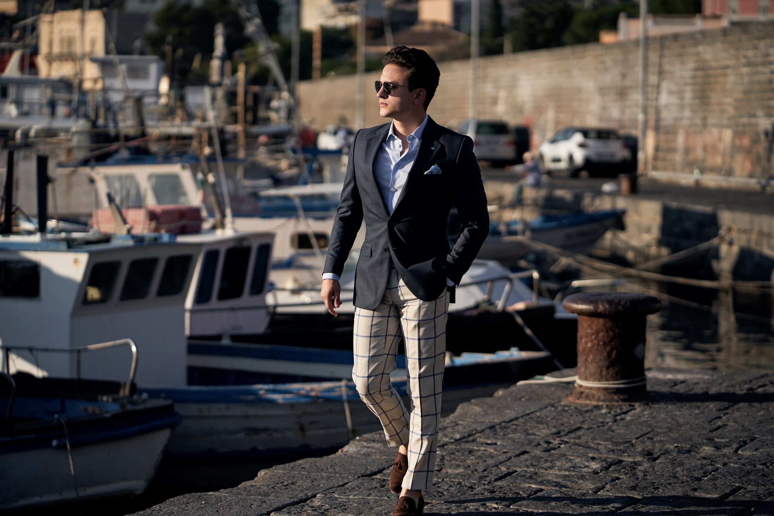 Costum "Summer Riviera" – Eleganță Maritimă